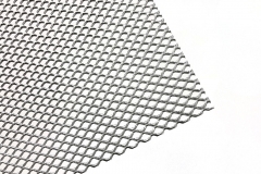 1.0*5*10*2 mm, front, aluminum expanded metal mesh