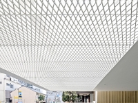 white Aluminum mesh ceilings