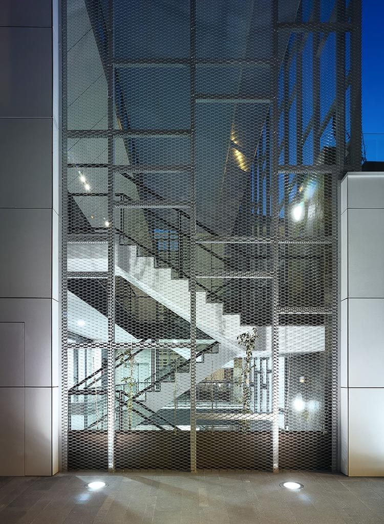 the structuring framework with expanded metal