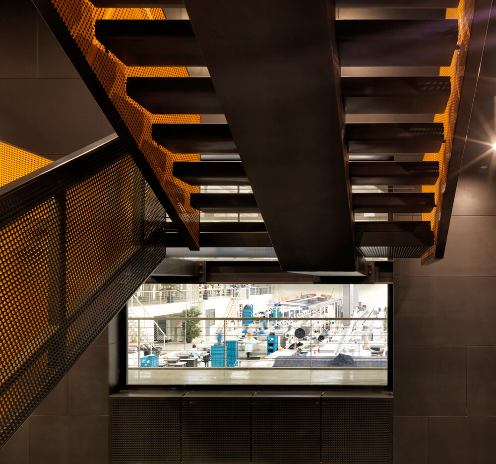 expanded metal stairs