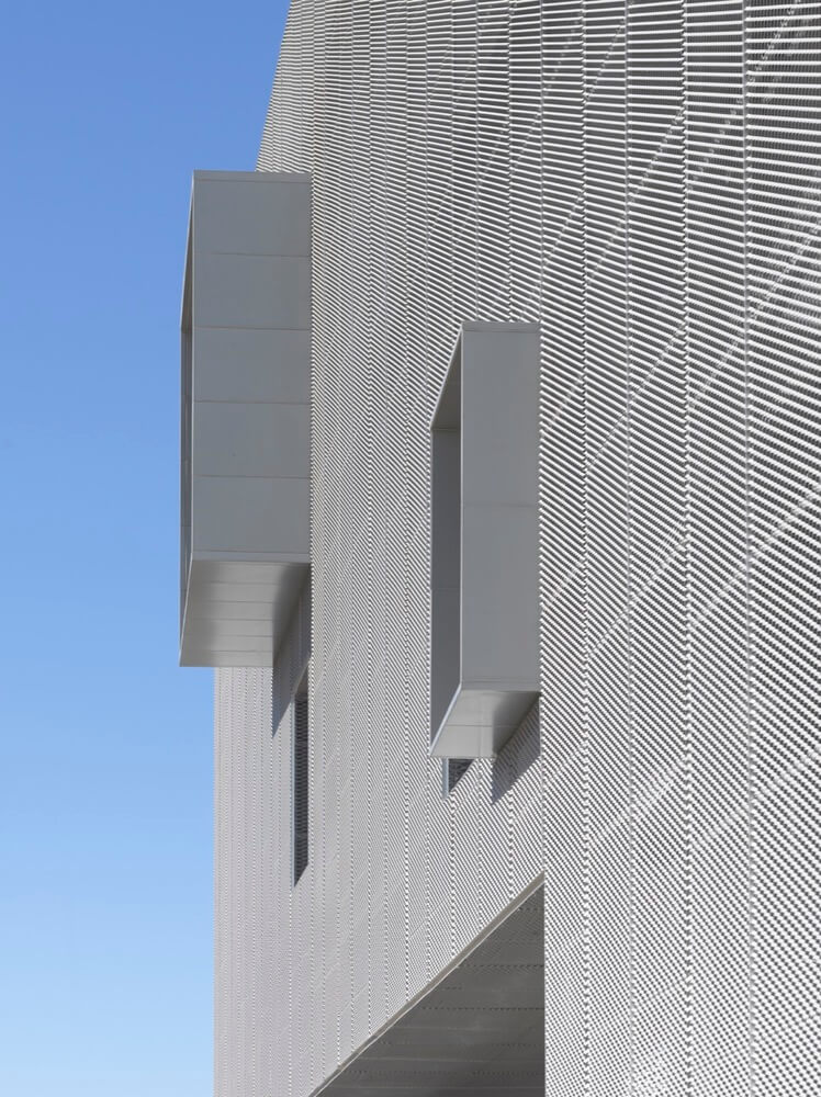 external aluminum facade