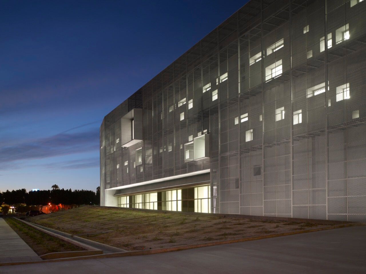 expanded metal panel