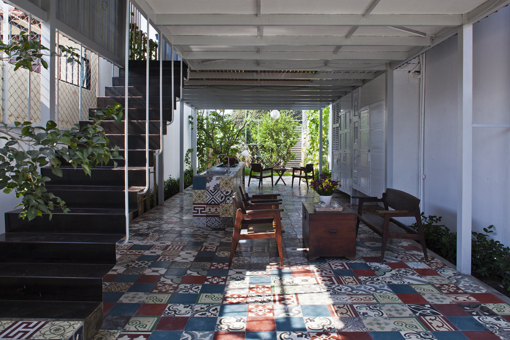 chairs ,stools and tea