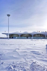 The Hulunbuir Hailar Airport–A dazzling jewel with expanded metal