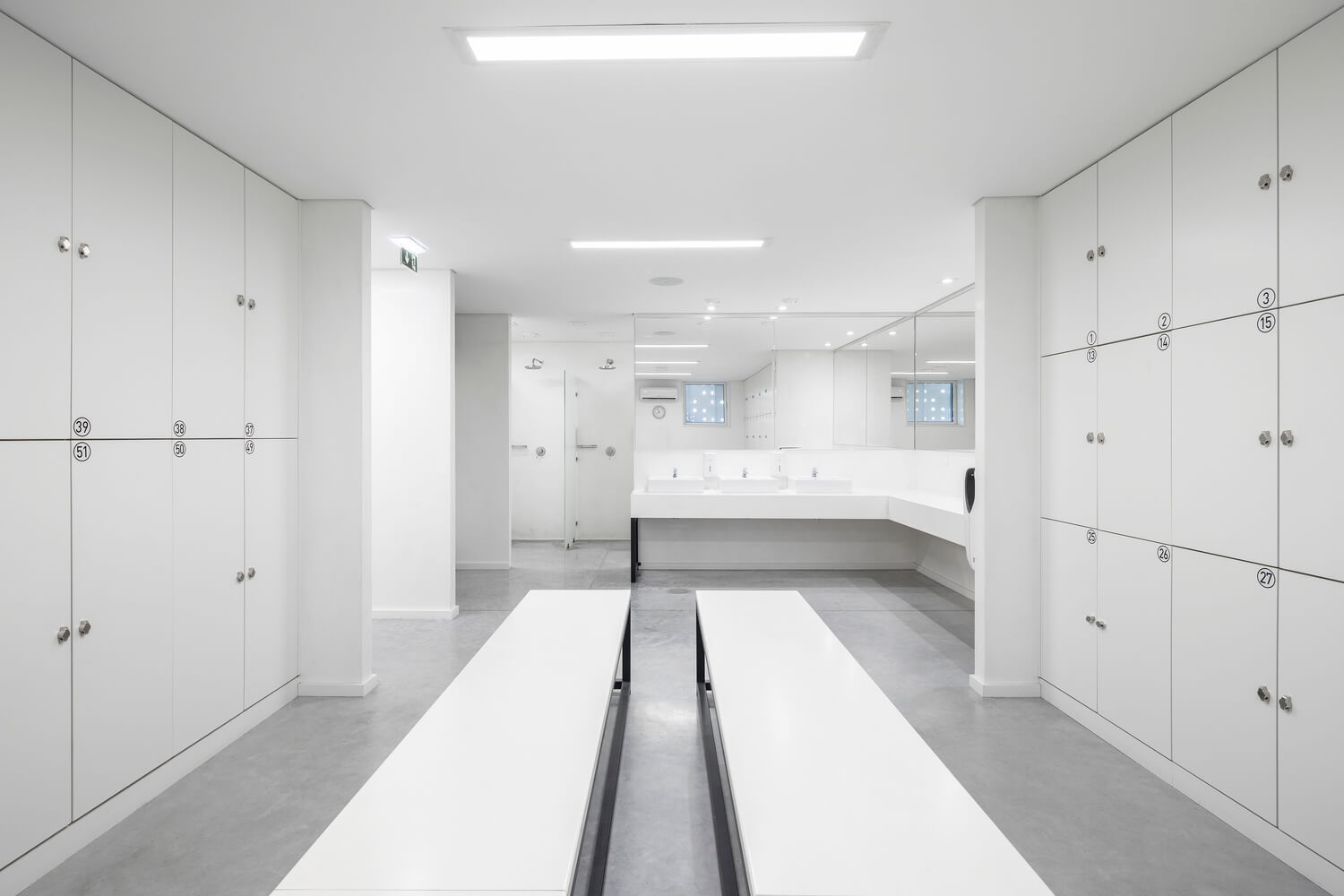 locker room