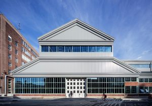 New Lab, Research and Manufacturing Center with expanded metal